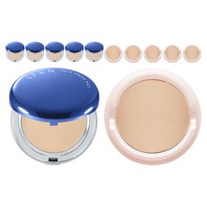 입큰 스킨 피니쉬 팩트 파우더 본품 14g + 리필 11g, 21호누드베이지, 6개