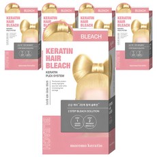 모레모 케라틴 헤어 블리치 탈색제, 80g, 5개