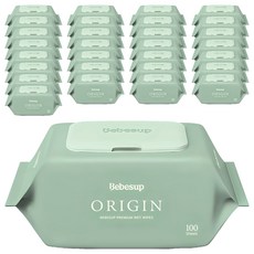 베베숲 오리진 유아물티슈 캡형, 50g, 100개입, 50개