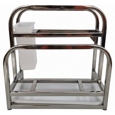 不鏽鋼刀具架 單筷筒刀具架 WD6, 銀色, 1個