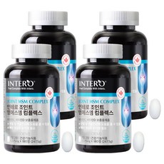 INTERO Joint MSM維生素補充錠 247.5g, 180顆, 4個