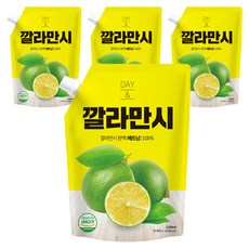 데이앤 깔라만시 원액, 1L, 4개