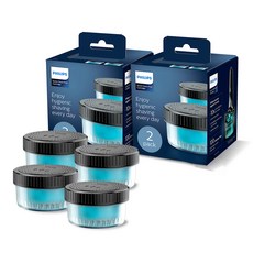 PHILIPS 飛利浦 無線潔膚器清潔盒替換清潔液 2個入, CC12/51, 單色