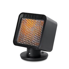 모리츠 스퀘어 리플렉트 히터 블랙, MEH-ECO808BL