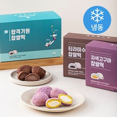 수라당 합격기원 찹쌀떡 티라미수 12개입 + 자색고구마 12개입 세트 (냉동), 1박스