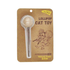 CATWANT 貓咪旺農場 自然鮮 木天蓼 健身棒棒糖 貓玩具, 棕色, 1支