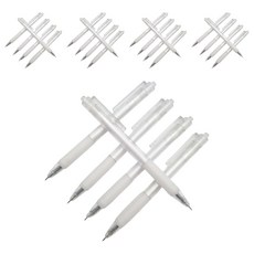 Inglow 原子筆型手帳裝飾切割筆刀, 白色, 25個