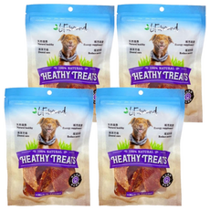 LiFebound 手作原肉片 犬用零食 台灣製造, 雞肉, 110g, 4包