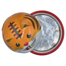 FushanKodo 富山香堂 Q萌招財限定動物小香組爐 3.5H盤香 40片, 富貴虎 + 圓滿招財老山檀