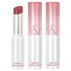 롬앤 글래스팅 멜팅 립밤, 07 모브 휩, 3.5g, 2개