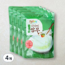 딜리조이 와사비쌈무, 1kg, 4개