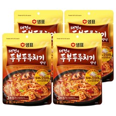 샘표 대전식 두부두루치기 양념, 4개, 135g