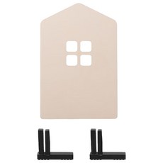 貓砂盆擋片 寵物格柵+底座 Set 2, 穩固木質腳座, 附贈吸盤, 60 x 40 x 0.6cm, 奶茶灰, 1盒