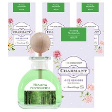 더허브샵 샤르망 차량용 디퓨저 50ml 본품, 숲길산책, 4개