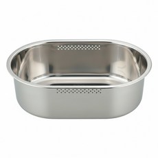 FREIZ 和平 帶橡膠腳的小型洗衣盆, 1入, 銀色