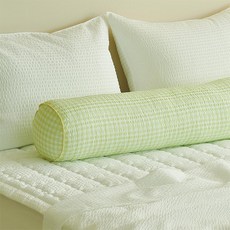 amante Honeydew C 泡泡紗波紋糖果身體枕套, 快樂綠