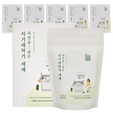 NATURE LOVE MERE 蘊含大自然的多效合一洗碗機專用洗劑, 6個, 240g