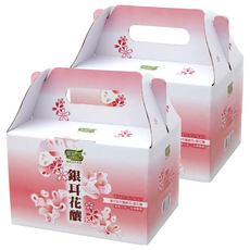 歐典生機 銀耳花釀禮盒, 180g, 2盒
