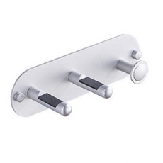 SCHWARZ KOREA 吹風機收納支架, 銀色, 1入