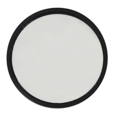 開運陶源 凸透鏡 直徑約9.5公分 鎮宅化煞 避邪旺財, 1個, 黑色