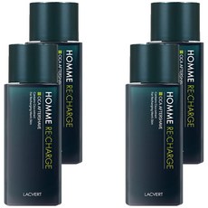 LACVERT 男士充電積雪草鬍後水, 4個, 185ml