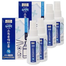 뉴메딕 소독용 에탄올 스프레이, 4개, 60ml