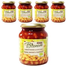 Bionova 茄汁焗豆罐頭, 340g, 5個