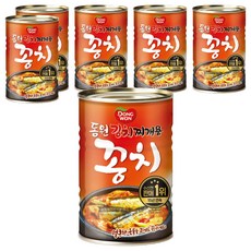 동원 김치찌개용 꽁치 통조림, 300g, 6개