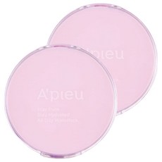 어퓨 워터락 컴포트 베일 쿠션 파운데이션 미니 4g, 21쉘, 2개