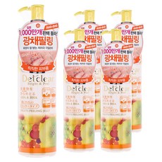 MEISHOKU 明色 Detclear 去角質凝膠 綜合水果, 180ml, 6個