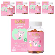 Knotted 維他命D軟糖 蘋果&檸檬口味, 150g, 6個