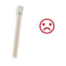 DESIGN AGIT Milky 長型印章 Large 表情圖案 表情4, 紅色, 1個