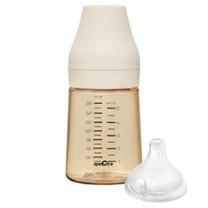 스펙트라 올셋 PPSU 젖병, 크림바닐라, 160ml, 1개 크림바닐라, 160ml, 1개