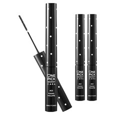 치카이치코 원픽 스키니카라 마스카라 3g, 픽싱볼륨, 3개