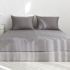 아임베딩 리얼코튼 누빔매트커버