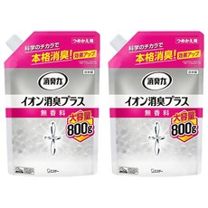 ST 雞仔牌 部屋離子機能PLUS消臭力 補充包, 800g, 2包