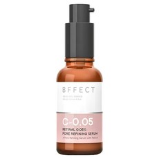 BFFECT 柔膚瓶 0.05%維他命A醛毛孔緊緻精華, 30ml, 1瓶