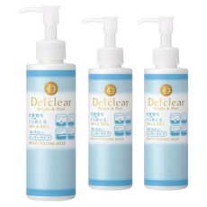 DetClear 去角質凝膠無香精, 180ml, 3個