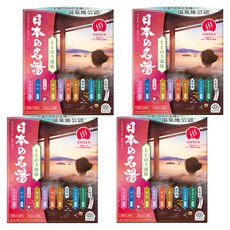 바스크린 일본의 명탕 토토노우 온천여행 입욕제 8종 세트, 4개, 300g