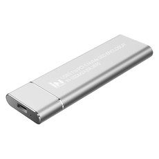 Innetwork SSD外接硬碟盒 NVMe to USB 3.1, IN-SSDM2A(銀色)
