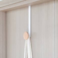 spiderloc 木質簡約設計門後掛鉤, 混色, 2入