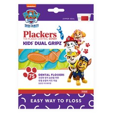 플랙커스 키즈 치실, 6.6cm, 75개입, 1개