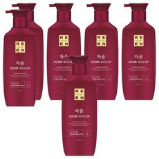 리엔 자윤 모근강화 중건성 샴푸, 500ml, 6개