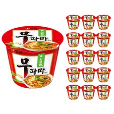 NONGSHIM 農心 蘿蔔蔥蒜湯碗麵 112g, 16入