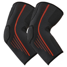 리치덕 팔꿈치 보호대 패드 오렌지, 2개