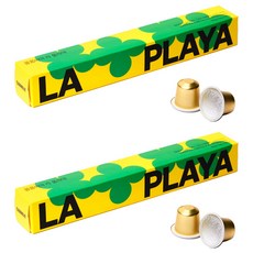 CABINEAT Nespresso咖啡機適用哥倫比亞La Playa咖啡膠囊, 5g, 10顆, 2盒