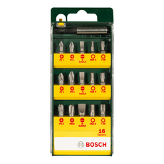 BOSCH 博世 台灣公司貨 15件螺絲起子頭組, 1組