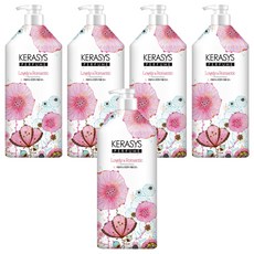 KERASYS 香氛潤髮乳Lovely&Romantic 浪漫花果香, 1.5L, 5個