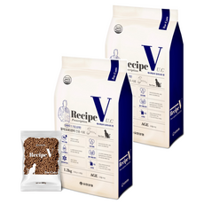 유한양행레시피브이 고양이 처방식 사료, 유리너리+결석, 1.2kg, 2개 유리너리+결석, 1.2kg, 2개