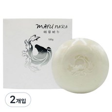 마유나라 마유 비누, 100g, 2개입